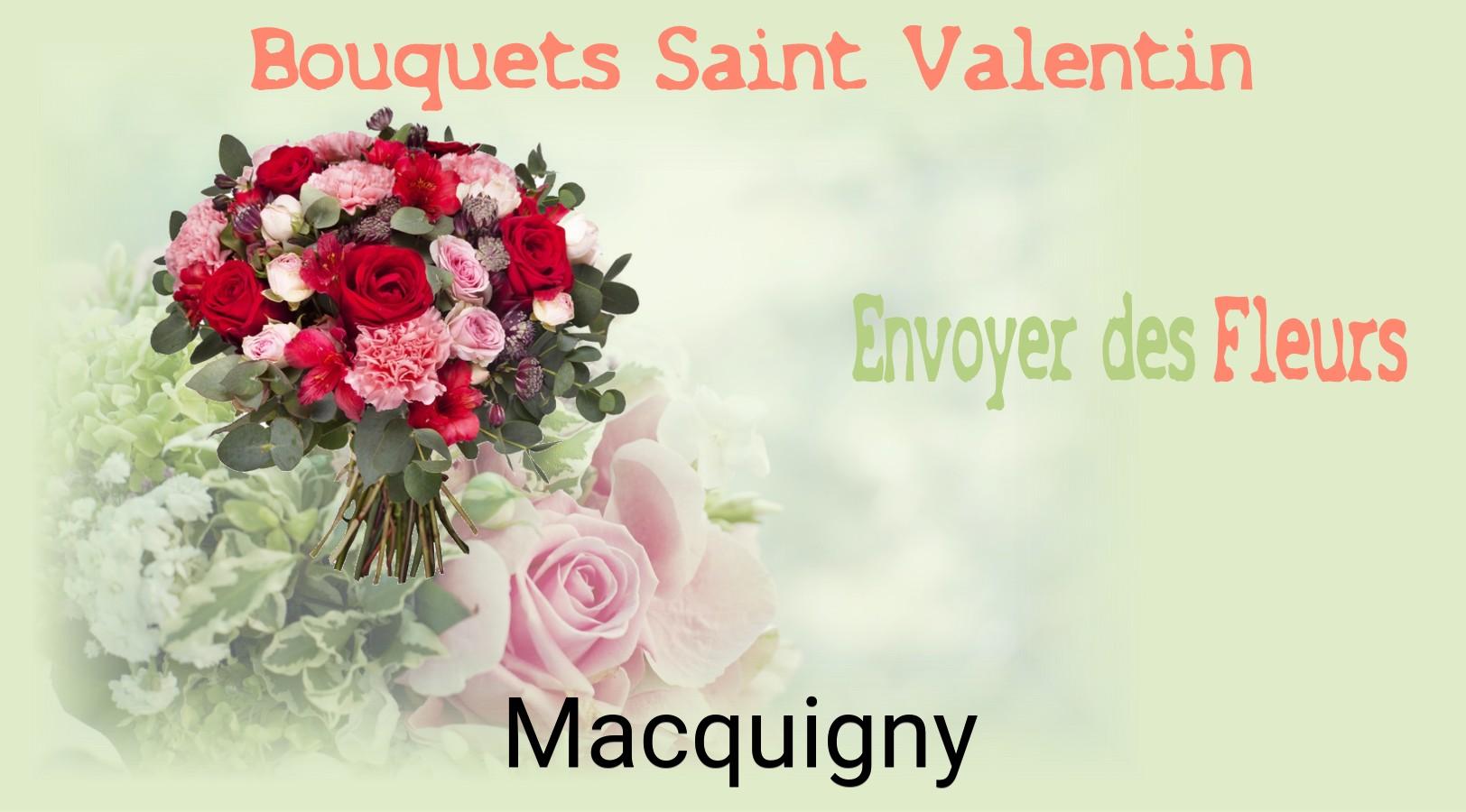 Roses de Saint-Valentin livrées à Macquigny